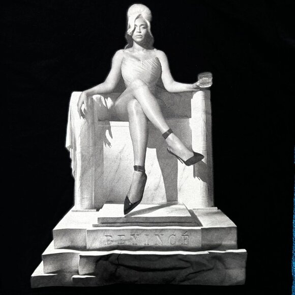 Beyonce Cowboy Carter Rodeo Chitlin Circuit Tour Graphic T-Shirt Size Large - Picture 2 of 4